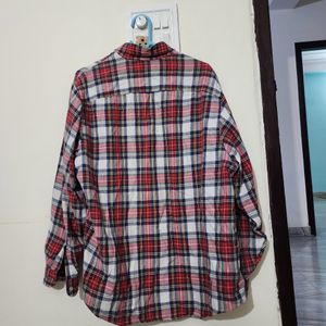 Checked Red Shirt