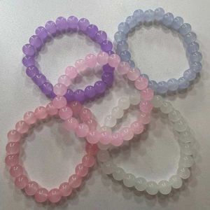 Glass Beads Durable Elastic Bracelet