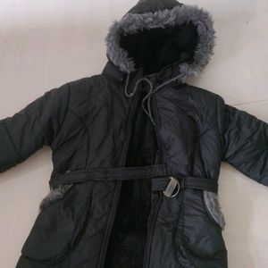 Black Hooded Jacket