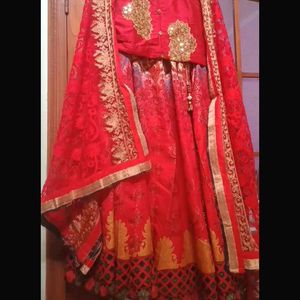 Red Lehenga Choli