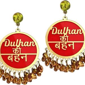 Acrylic Jhumki Earring