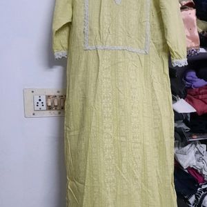 Yellow Kurti