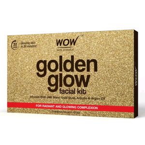 Wow Golden Glow Facial Kit