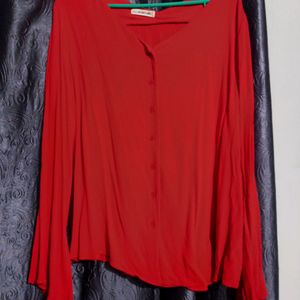 Red Tunic Top