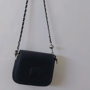 Black Cute Regular  Use  Sling Bag.