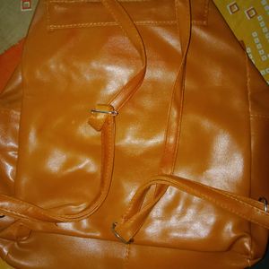 Leather Backpack