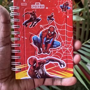 Spiderman Mini Diary / Notepad For Kids
