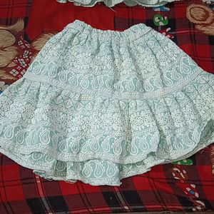 Kids Top And Skirt