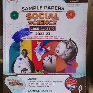 Educart Social Science Sample Paper Class 10