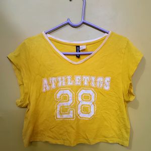 H&M Yellow Top