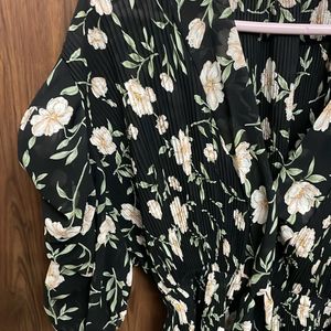 Cape Floral Top