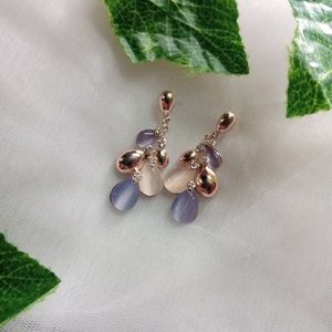 Aestatic Korean Earring (Lavender Colour Stone)💟✨