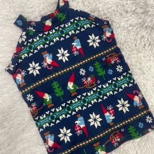 Summer Xmas Print Top