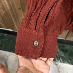 H&m Rust Shirt