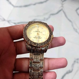 ROLEX PREMIUM WATCH GOLDEN