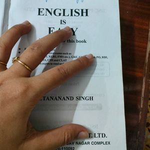 English Is Easy By Chrtanand Singh