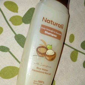 Naturali Rice Water Macadamia Nut Oil Shampoo