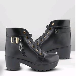 High Ankle Boots- Size UK 5