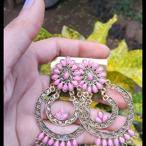 Light Pink Earing