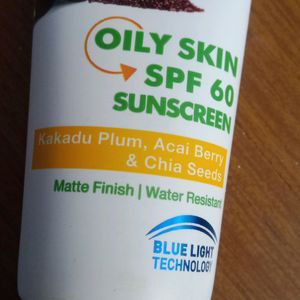 Sunscreen For Oily Skin Tone SPF 60