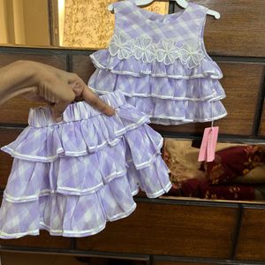 Baby Top & Skirt Set