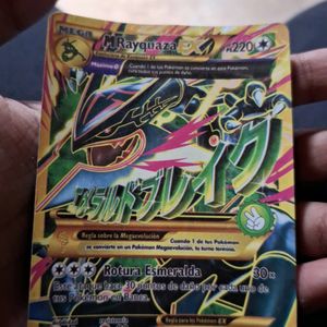 Pokemon Mega Rayqaza Ex HP 220 Card