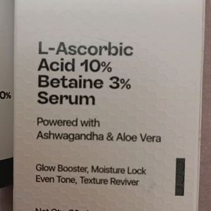 L- Ascorbic Acid 10% Betaine 3% Serum
