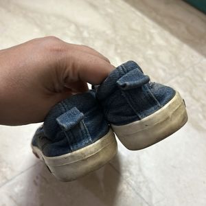 Stylish Denim Shoes For Kids Girls