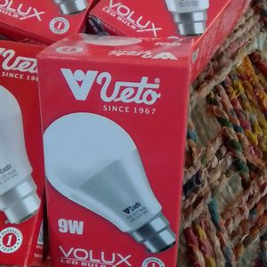 9watt Led Bulb 1 Year Warranty Pack Of