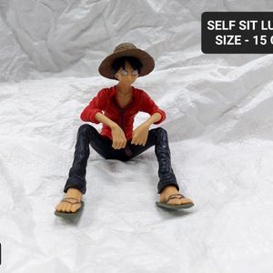 Sitting Luffy Action Figure 15 Cm