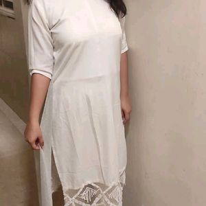 White Kurti