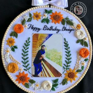 Birthday Embroidery Hoop