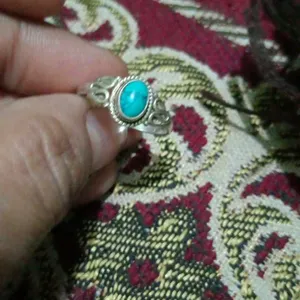 925 Sterling Silver Ring Turquoish Stone