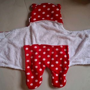 Red Baby Swaddle