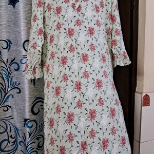 Floral Print Kurti