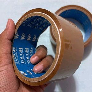 Combo Of 2 Brown Self Adhesive Tape 🟤