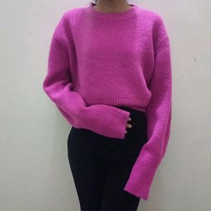 women cute hot pink pinteresty sweater