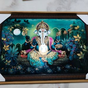 Ganapati 3D Wall Frame