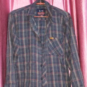 Unisex Checked Shirt