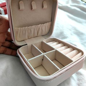 Baby Pink Jewellery Organiser