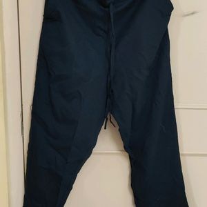 Ethnic Navy Blue Trousers