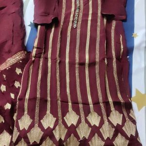 Heavy Party Wear Sharara Suit With Dupatta