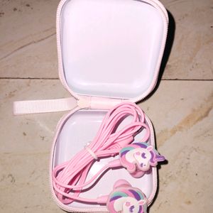 Unicorn Girly Earphone