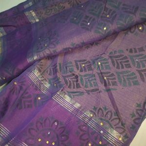 Purple 💜 Saree