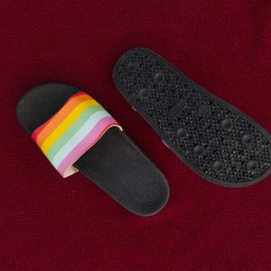 Multicolour Flip Flops 🌈