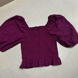 Puff Sleeves Top