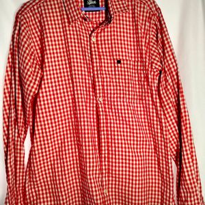 Red White Checked Shirt