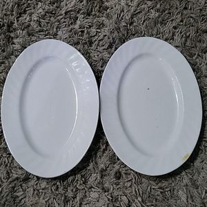 White Tray Pair