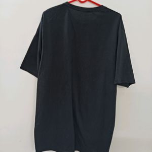 Black Over Size Tshirt