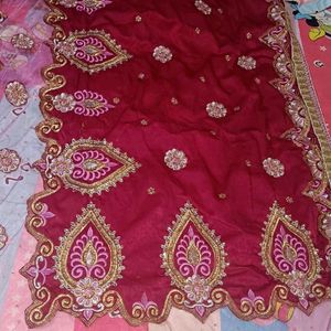 Heavy Embroidery Saree